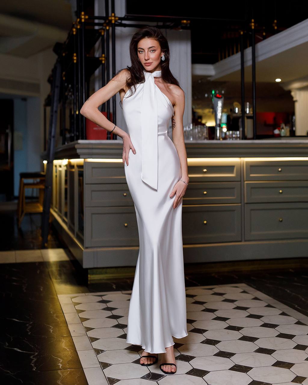 Aura Maxi Dress- Milk