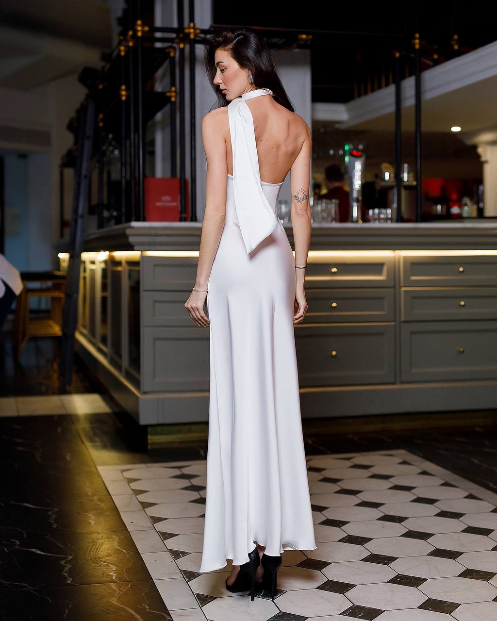 Aura Maxi Dress- Milk