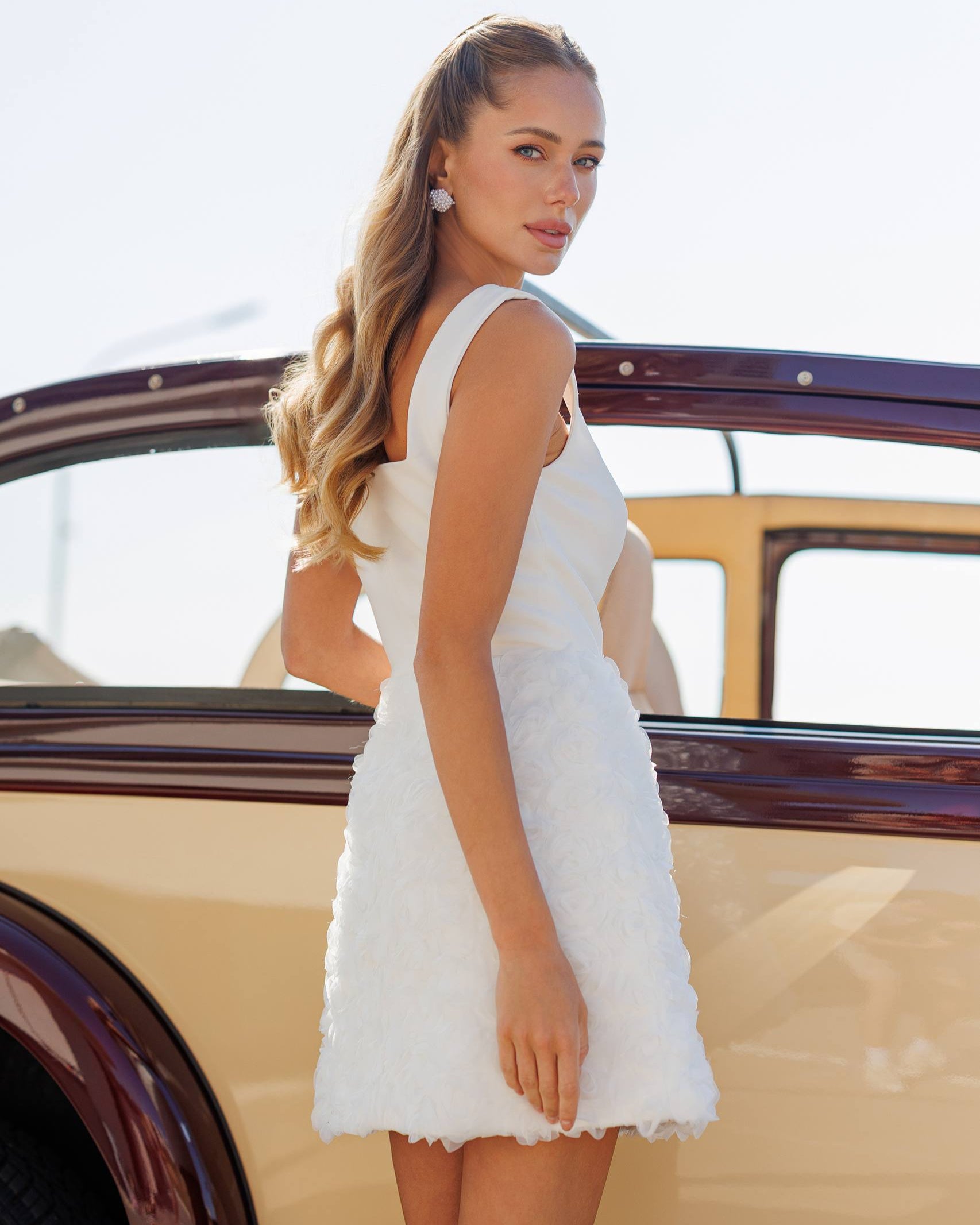 Rose Dress - Milk