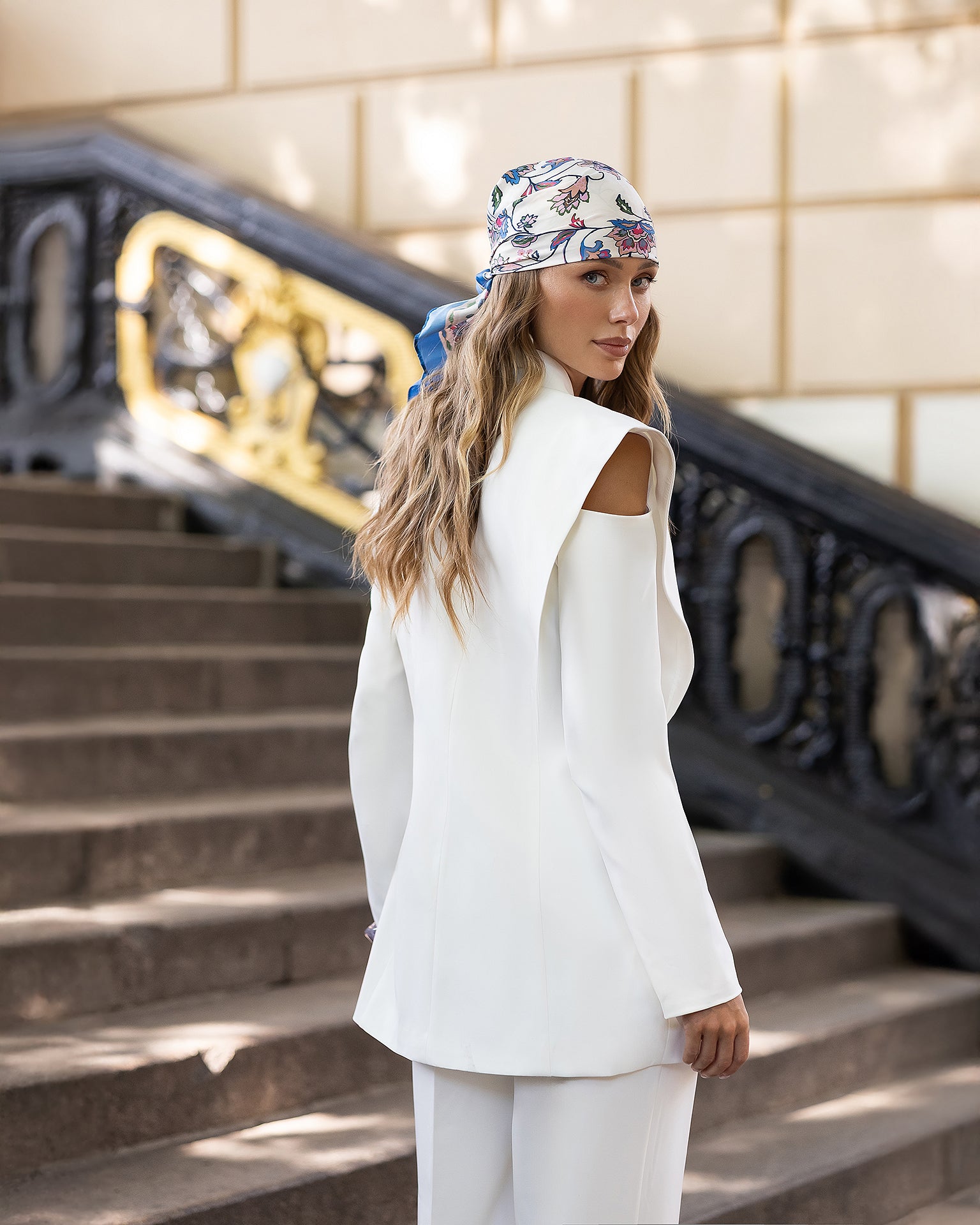 Stella Suit - White