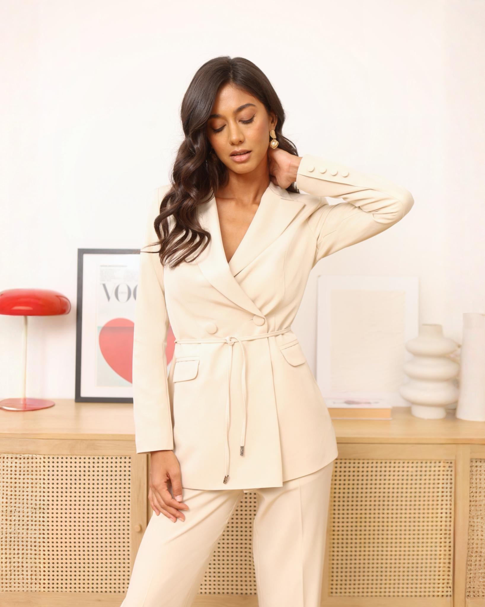Elan Suit - Beige
