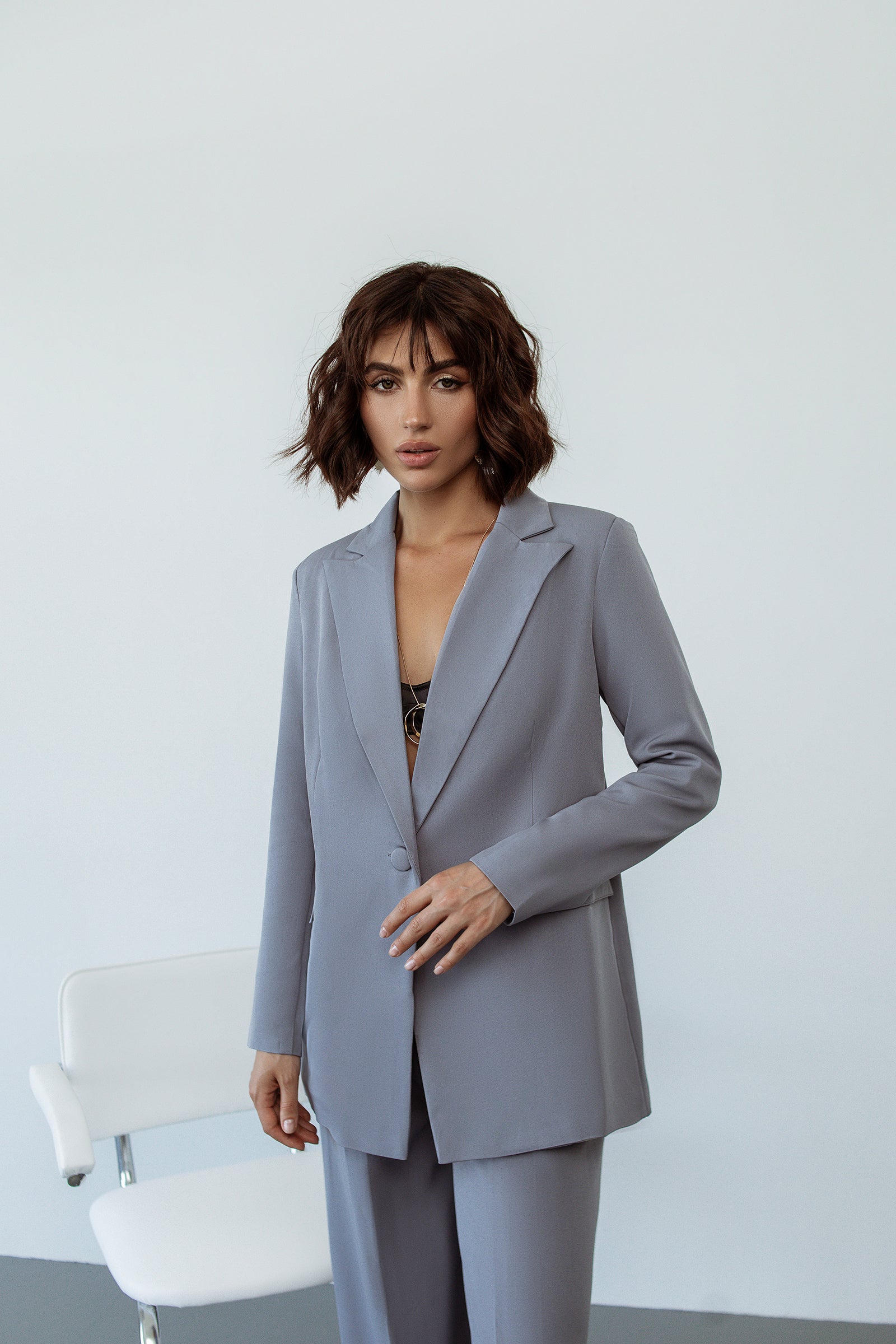 Avery Suit - Light Gray