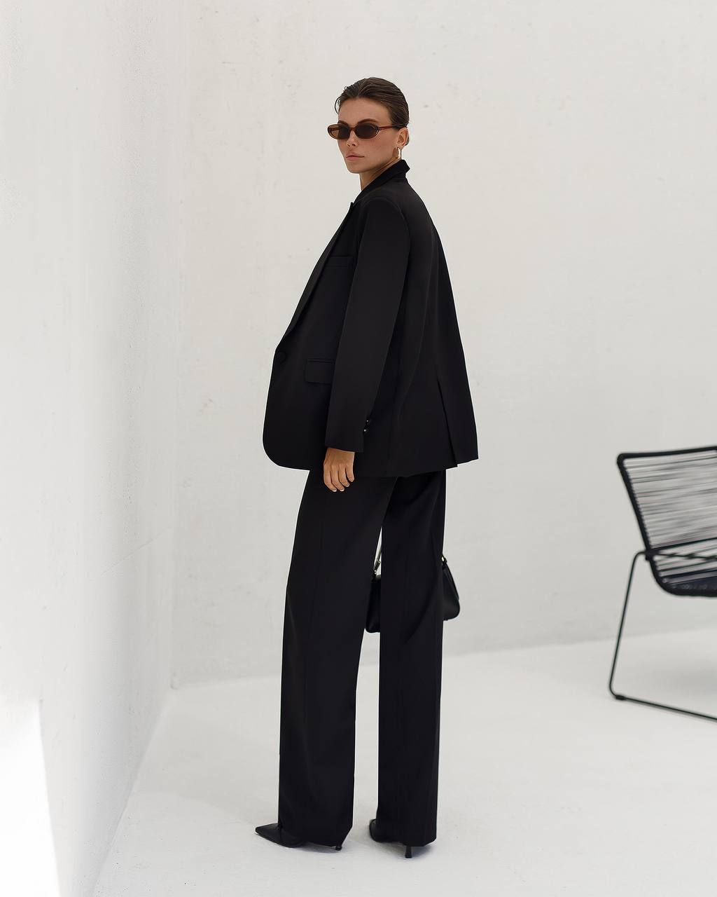 The Classic Black Suit