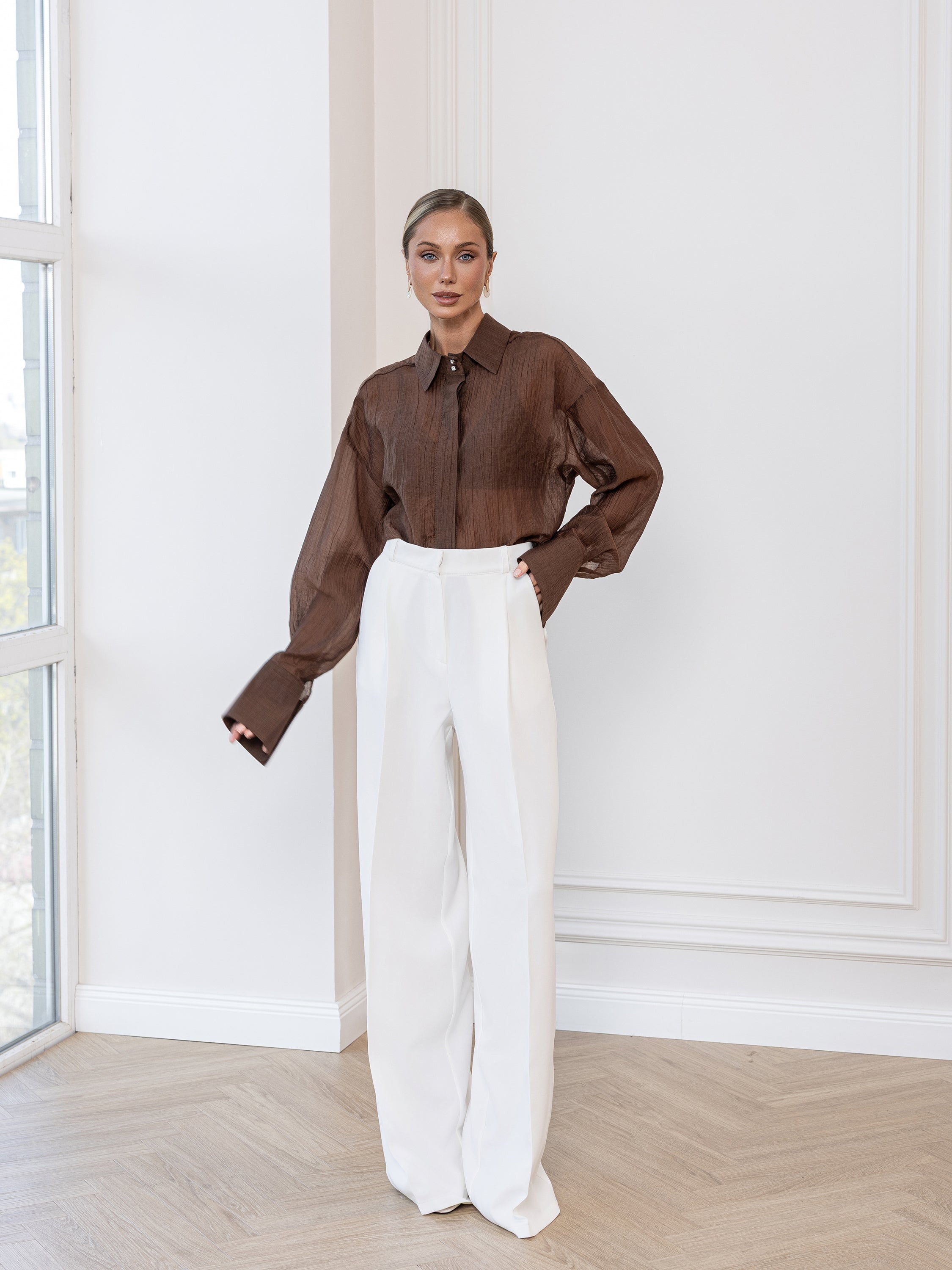Mona Trousers - White
