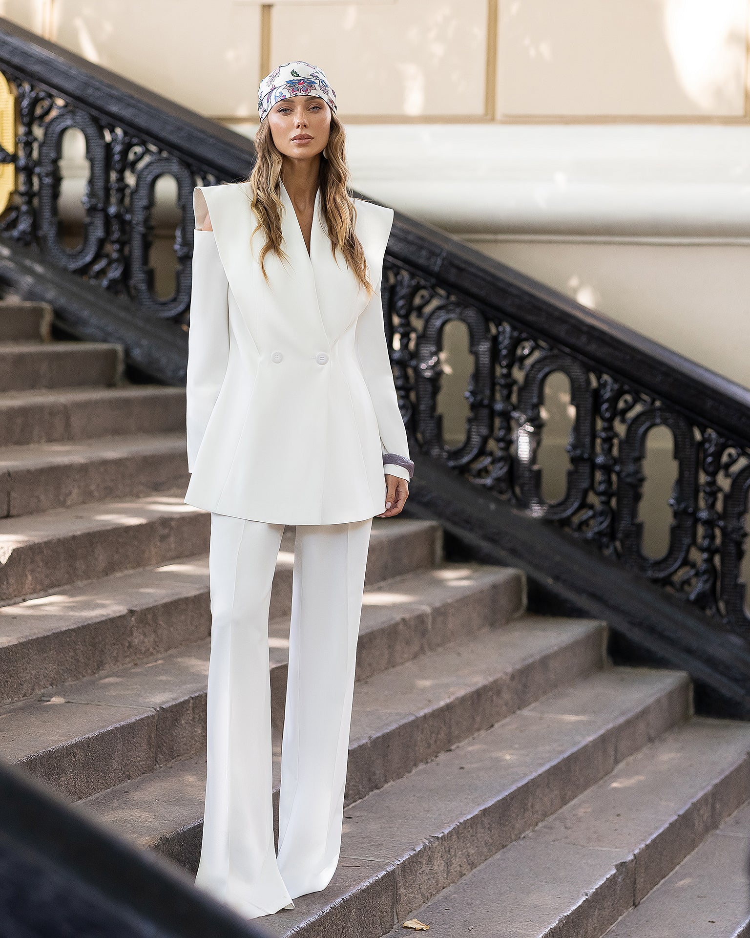 Stella Suit - White