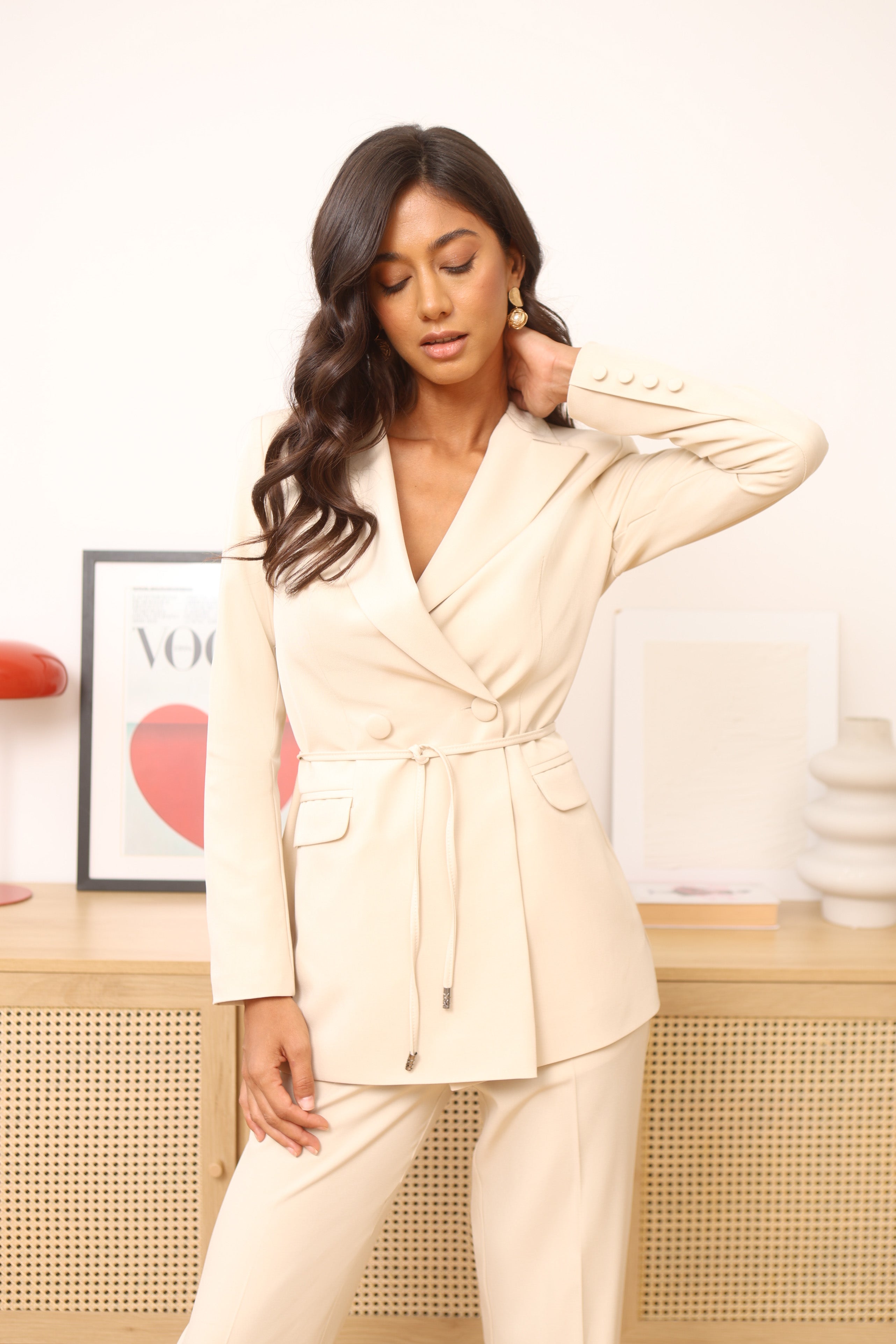 Elan Suit - Beige