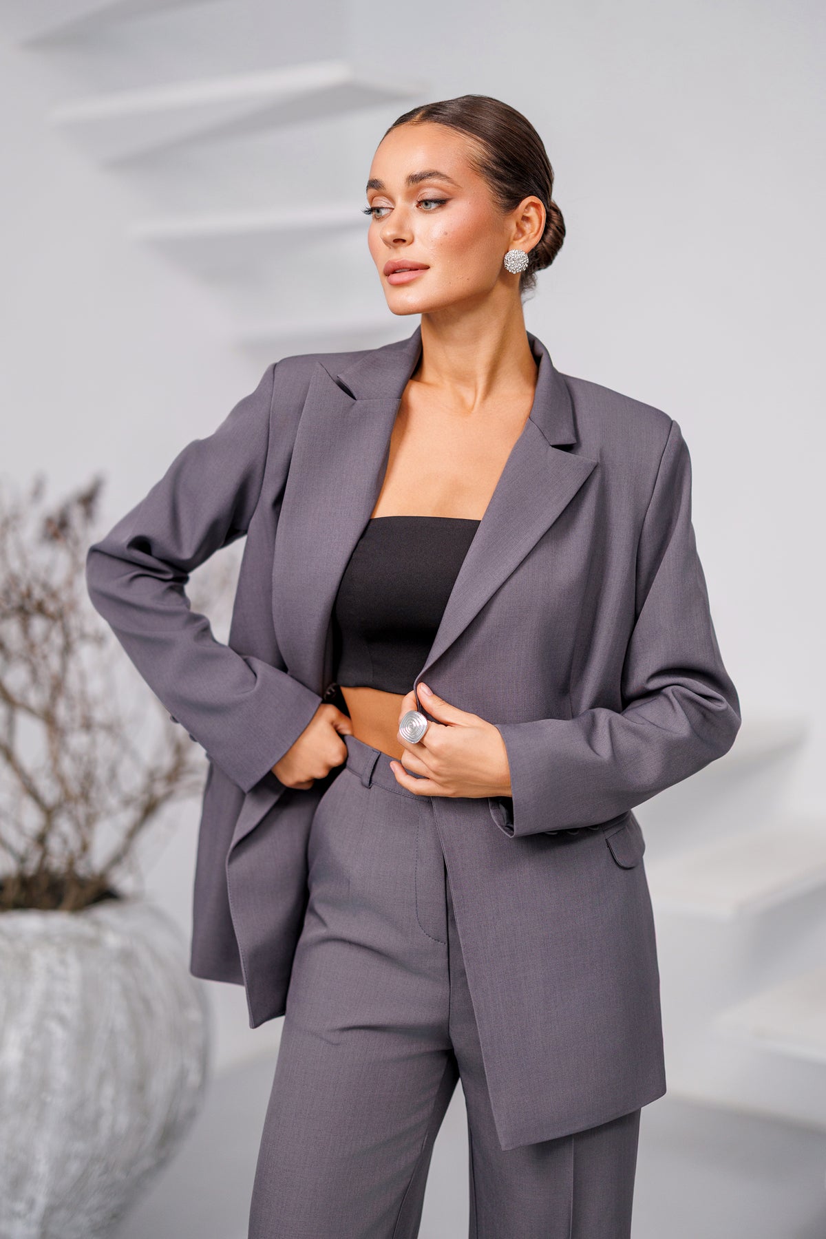 Elan Suit - Gray