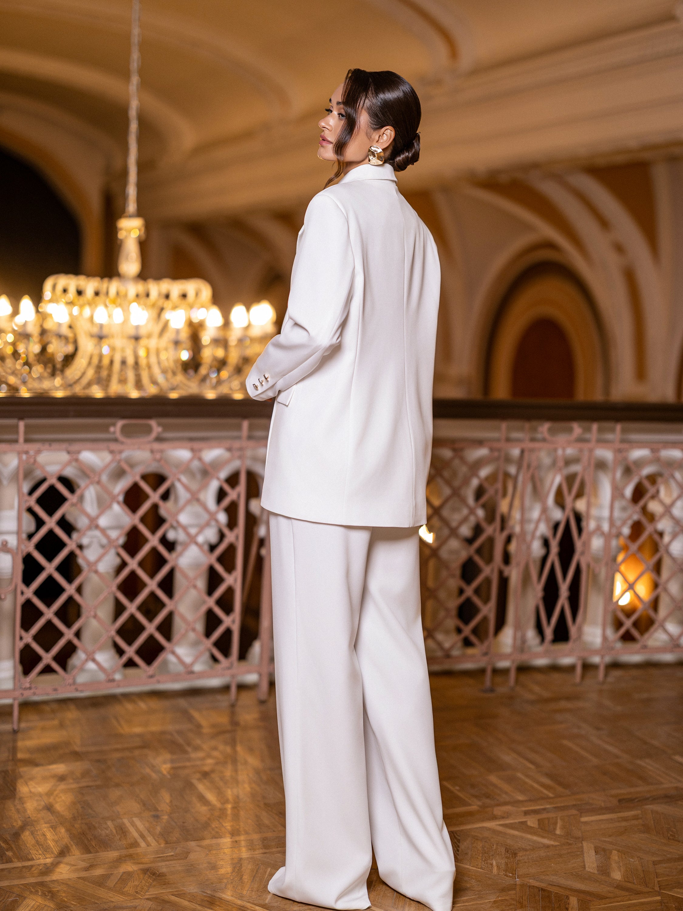 Blossom Suit - White