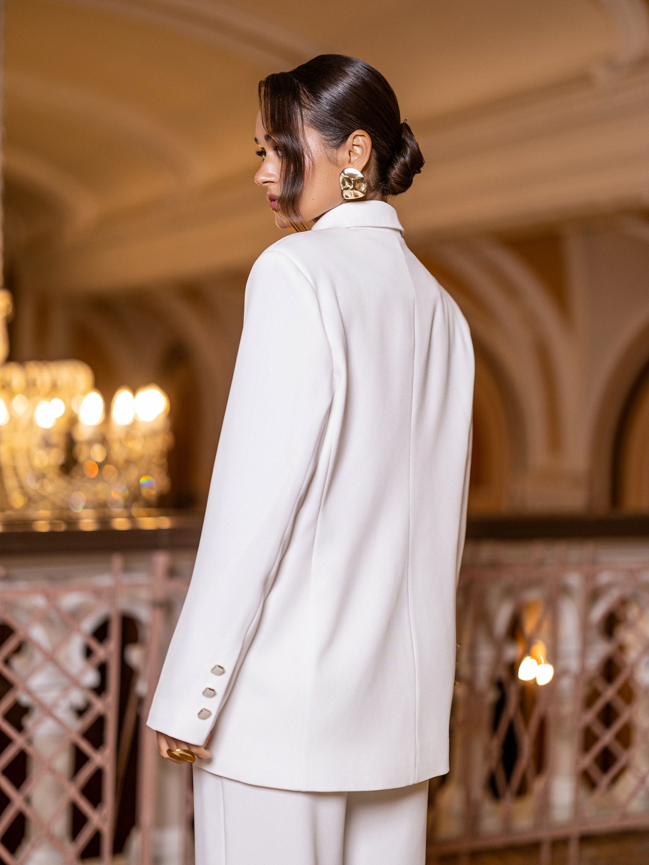 Blossom Suit - White