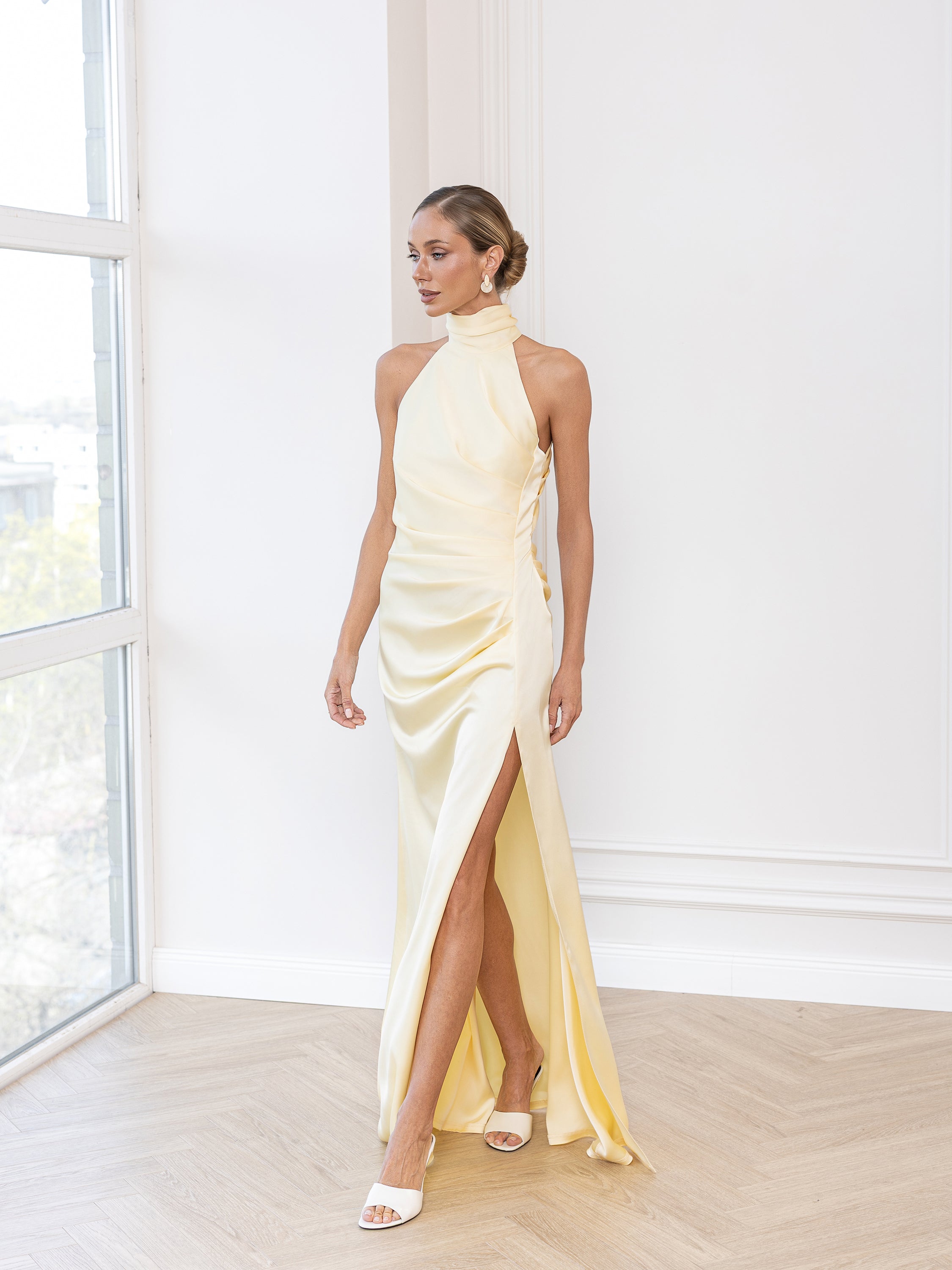 Veli Maxi Dress - Butter Yellow