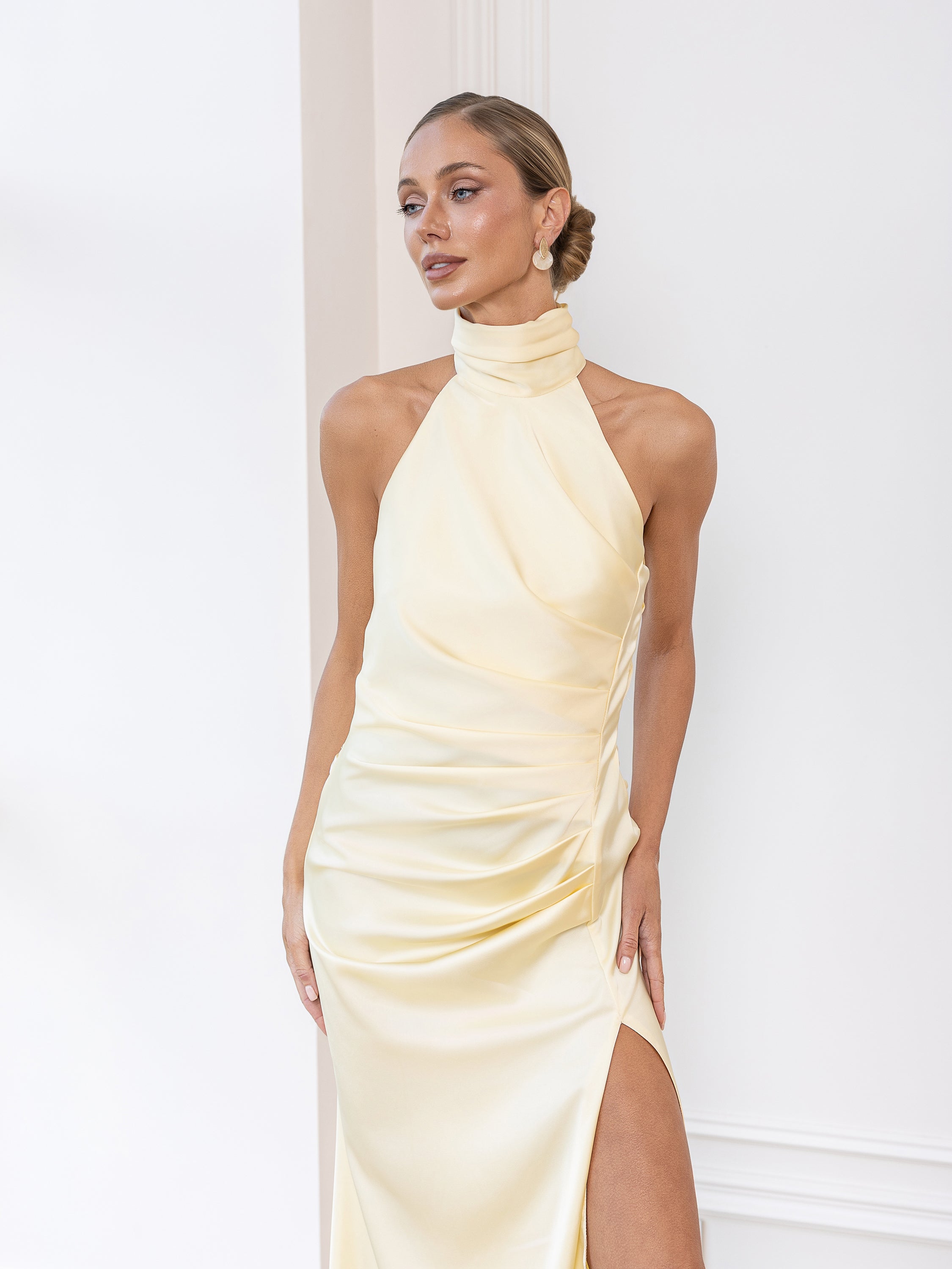 Veli Maxi Dress - Butter Yellow