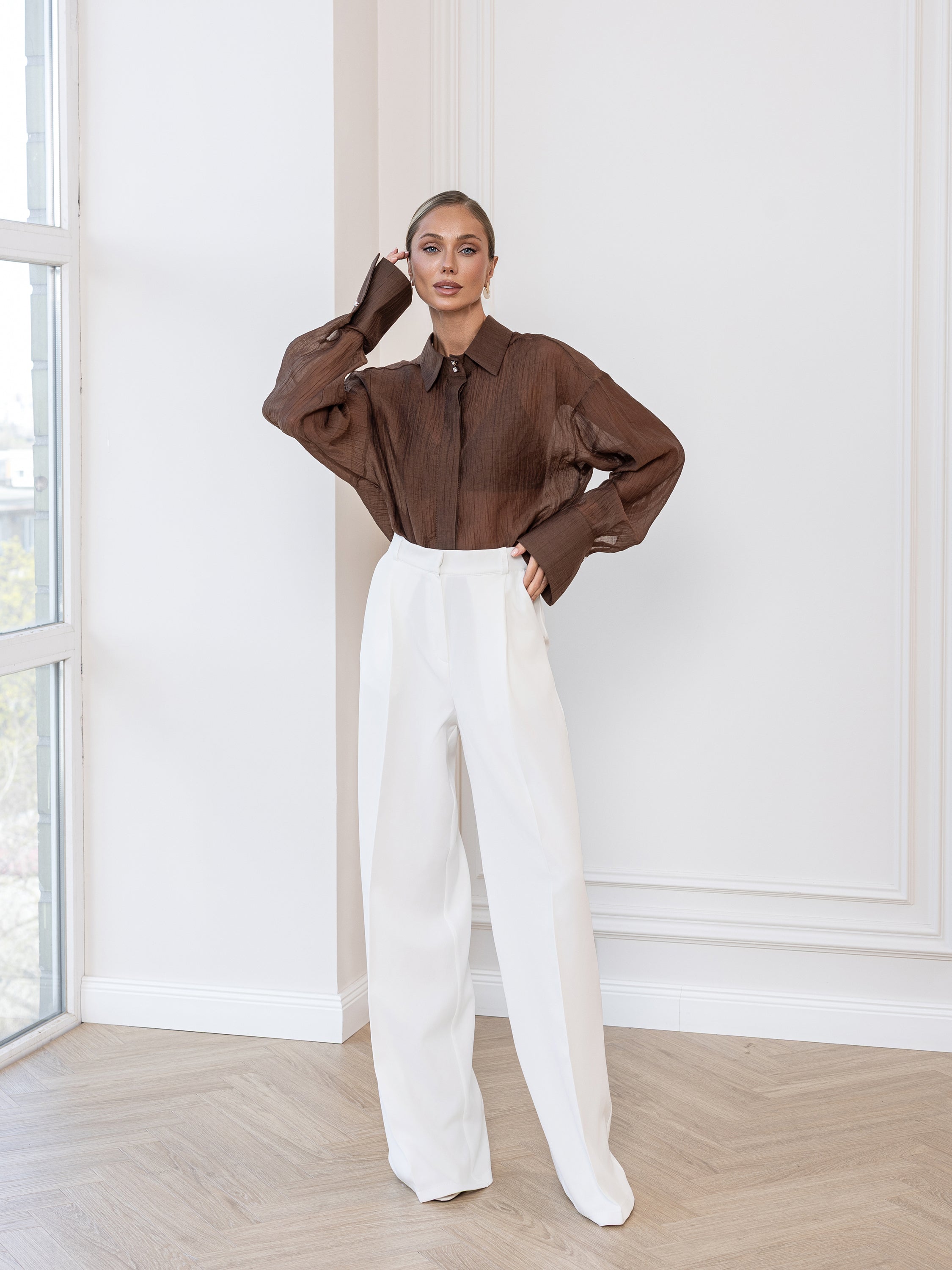 Mona Trousers - White