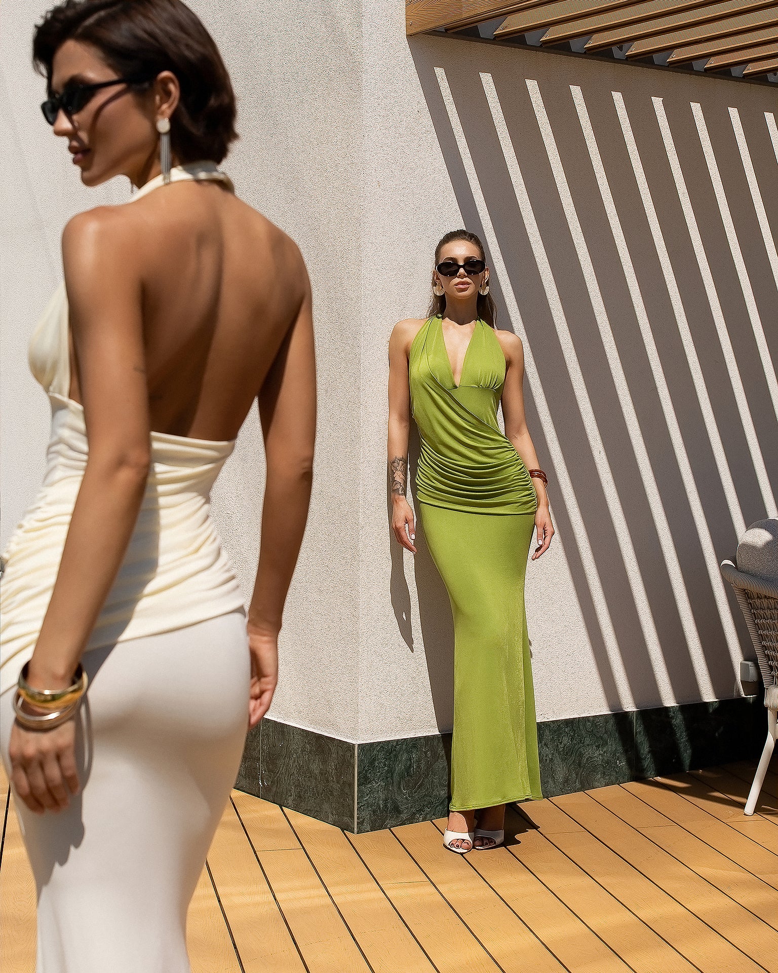 Serena Maxi Dress - Olive