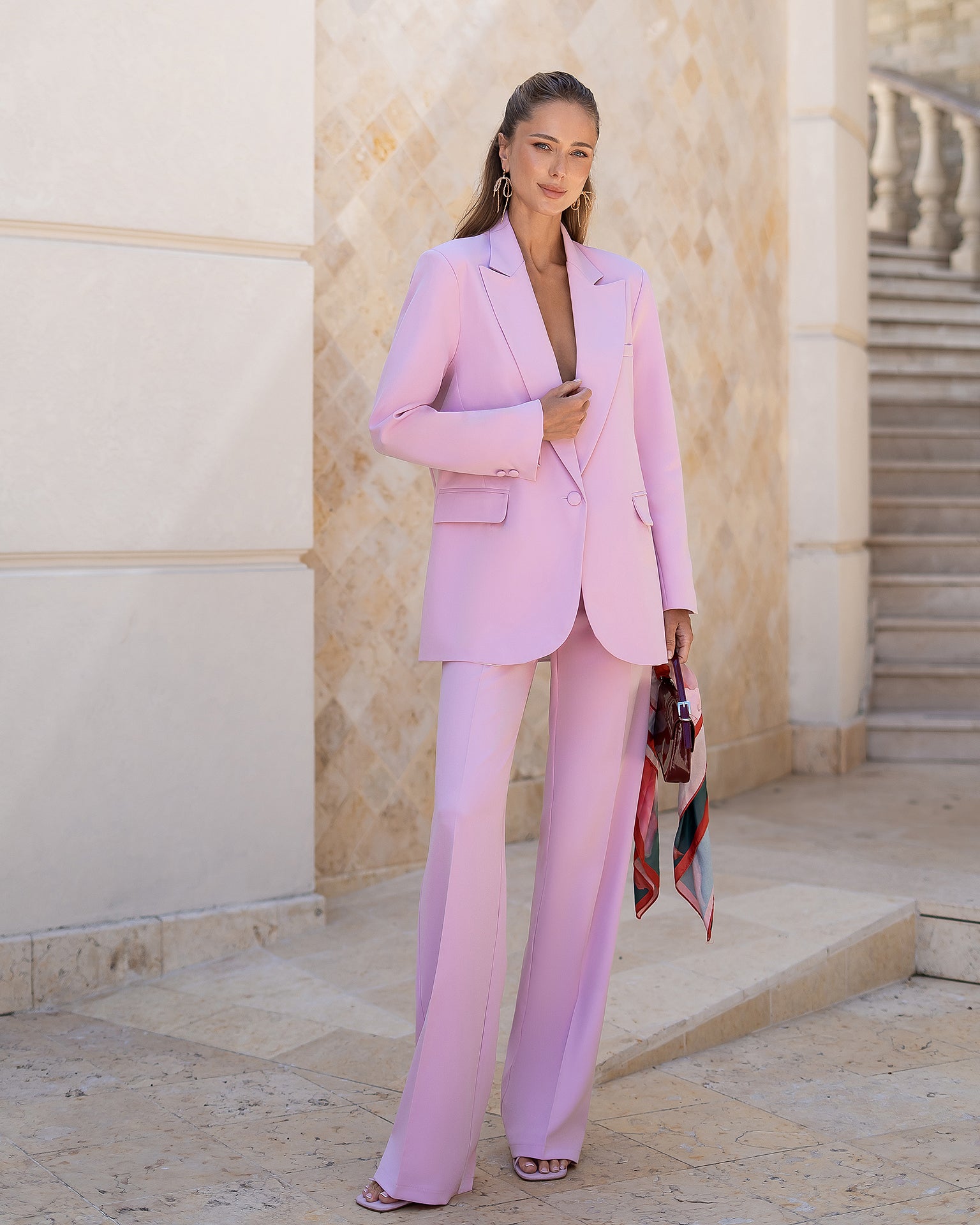 The Classic Pink Suit