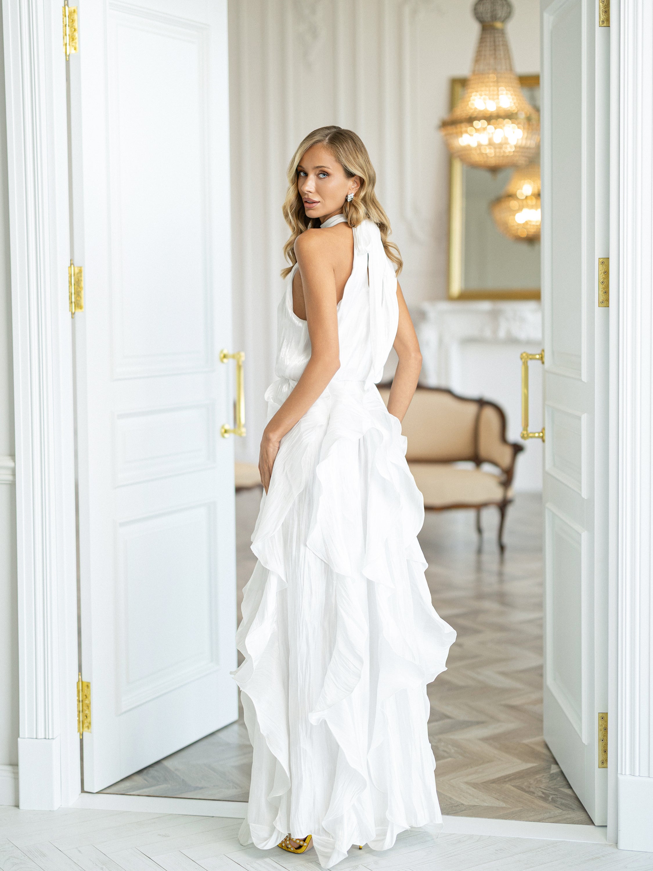 Élodie Maxi Dress - White
